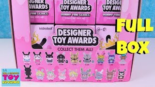 Kidrobot Dunny Designer Toy Awards Blind Box Figures Review Unboxing  PSToyReviews [upl. by Dicks]