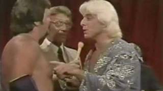 Jerry Lawler vs Ric Flair NWA Heavyweight Title Match Part 2  The Hustle [upl. by Michel]