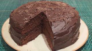 Chocolate Fudge Cake Recipe [upl. by Chadbourne]