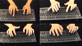 How we type Movement Strategies and Performance in Everyday Typing  Aalto University Research [upl. by Aihpled]