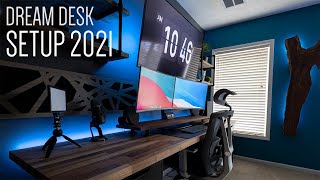 Ultimate Dream Desk Setup Build  8ft Desk  IKEA  Custom [upl. by Mcgrody]