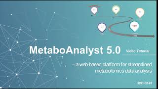 MetaboAnalyst 50  Statistical Analysis Multivariate analysis [upl. by Arikal930]