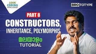 Part 8  Constructors Inheritance Polymorphism  Java Programming Malayalam Tutorial [upl. by Marella]