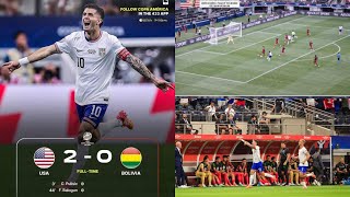 USA Vs Bolivia 2  0 match highlights  2024 [upl. by Duer899]