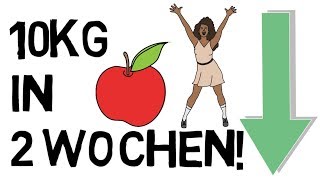 10kg in 2 Wochen abnehmen Wie schnell kann man abnehmen [upl. by Aztinay56]