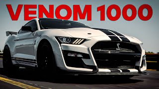 1000 HP Mustang GT500  VENOM 1000 by Hennessey [upl. by Virgie134]