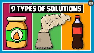 9 Types of Solution  Chemistry [upl. by Daniela28]