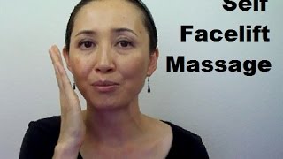 AntiAging Facelift Massage  How to Get Rid of Face Fat  Tanaka Method  Massage Monday 203 [upl. by Sinnard788]