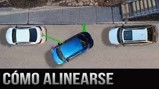 Estacionamiento paralelo  Cómo alinearse correctamente [upl. by Norrehs]