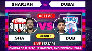 Dubai vs Sharjah Live Cricket Today [upl. by Nikaniki32]