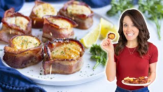 Perfectly PanSeared Bacon Wrapped Scallops [upl. by Nuahsal]