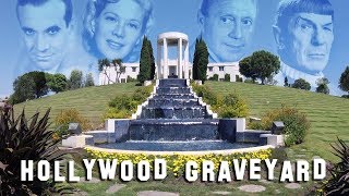 FAMOUS GRAVE TOUR  Hillside 1 Al Jolson Leonard Nimoy etc [upl. by Garrot489]