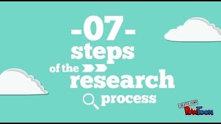 The Research Process in 7 Steps [upl. by Einalam]