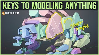 6 key principles for 3D modeling [upl. by Leirza]