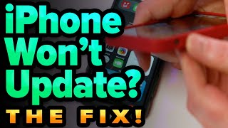 iPhone Not Updating Heres The Real Fix [upl. by Oeniri]