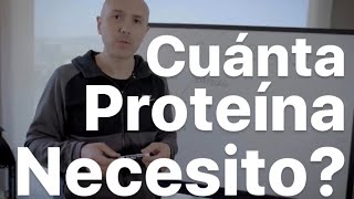 ¿Cómo calcular cuánta proteína necesito  Dr Carlos Jaramillo [upl. by Yaresed]