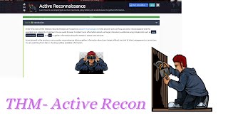 Tryhackme Active Reconnaissance walkthrough [upl. by Saval]