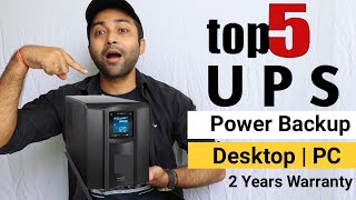 Best UPS for PC  Top 5 Best UPS for PCComputerHomeGaming pcLaptopDesktop computerWifi router [upl. by Attolrahc]