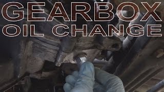 How to Drain Gearbox Oil  How to Refill Gear Box Oil VW Golf [upl. by Nosylla49]