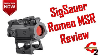 Sig Sauer Romeo MSR Review and Testing [upl. by Milzie929]