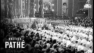 Pope John Crowned 1958 [upl. by Jesse]