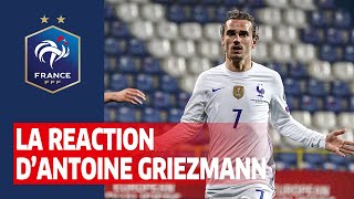 La réaction dAntoine Griezmann Equipe de France I FFF 2021 [upl. by Demb]