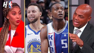 Inside the NBA reacts to Warriors vs Kings Highlights [upl. by Damle]