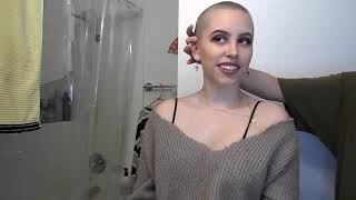 Shaving My Hair Off Gold Buzzcut [upl. by Emya]