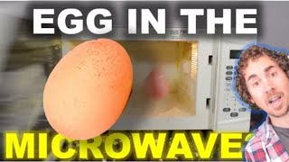 Egg in the Microwave WARNING Explosion [upl. by Hakvir]