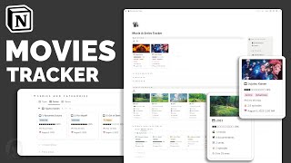 Notion Movies amp Series Tracker  Template Tour amp Guide [upl. by Guglielmo]