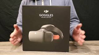 DJI Goggles Race Edition RE  Unbox amp Review  Feature amp Menu Walk Through [upl. by Kcirrej691]