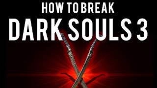 How to be OP and break Dark Souls 3 Sellsword Twinblades [upl. by Wessling]