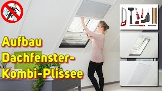 DachfensterKombiPlissee MontageVideo [upl. by Friederike]