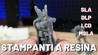 Stampante 3D a resina  SLADLPLCD  Perchè comprarla [upl. by Leese821]