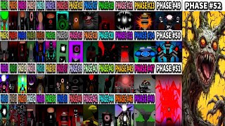 Phase 1234 VS Phase 5 VS Phase 6 VS Phase 7 VS Phase 8 VS Phase 952 in Incredibox Sprunki [upl. by Noyahs]