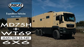 UNICAT Expedition Vehicles MD75HMB  MAN TGS 26540 6X6  WT69 [upl. by Sami848]