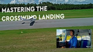 Crosswind Landings  MzeroA Flight Training [upl. by Wattenberg]