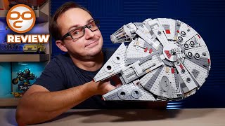 LEGO Star Wars Millennium Falcon 75257 Review A Pretty Hunk of Junk [upl. by Dacey]