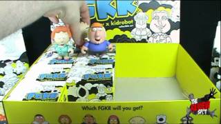 Collectible Spot  Kidrobot FGKR Family Guy Collectible Art CASE OPENING [upl. by Burner]