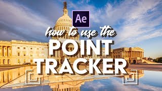 Motion Tracking in After Effects How to Use the Point Tracker [upl. by Saudra]