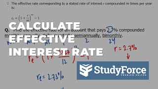 📚 How to calculate the effective interest rate [upl. by Farrington]