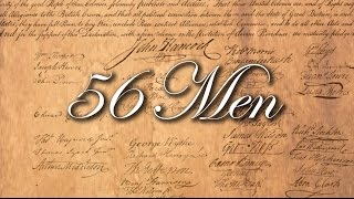 56 Men  Signers of the Declaration of Independence [upl. by Salaidh357]