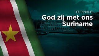 National Anthem of Suriname  God zij met ons Suriname  Opo kondreman Bilingual [upl. by Ahsilif873]