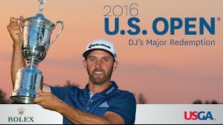 2016 US Open Film quotDJs Major Redemptionquot  Dustin Johnson Breaks Through at Oakmont [upl. by Stearn]