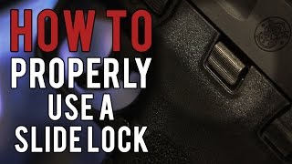 How to Use a Slide Lock  Slide Release [upl. by Aicel]