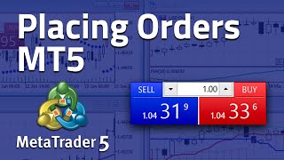 How to Place Orders on MetaTrader 5 [upl. by Prem]