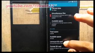 Samsung Galaxy S5  How to mount or unmount sd card Android Phone [upl. by Miksen]