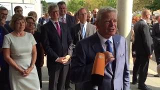 Bundespräsident Joachim Gauck besucht das Forschungszentrum [upl. by Dahlia]