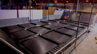 Building Freedom A Vuly Fusion trampoline park [upl. by Yeltsew]