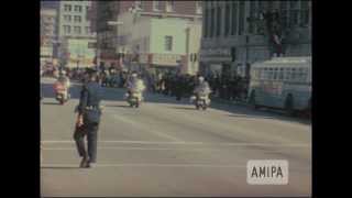 JFK motorcade Dallas TX Nov 221963 • slow motion excerpt from JRY 005 [upl. by Levi12]